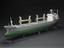 Whole model of the bulk/container carrier the M.V