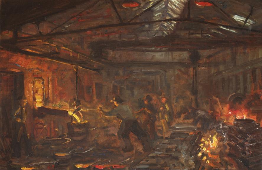 Painting, [The Burmeister and Wain Iron Foundry]