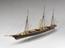 Whole rigged model, scale 1:48, of the Royal screw yacht the S