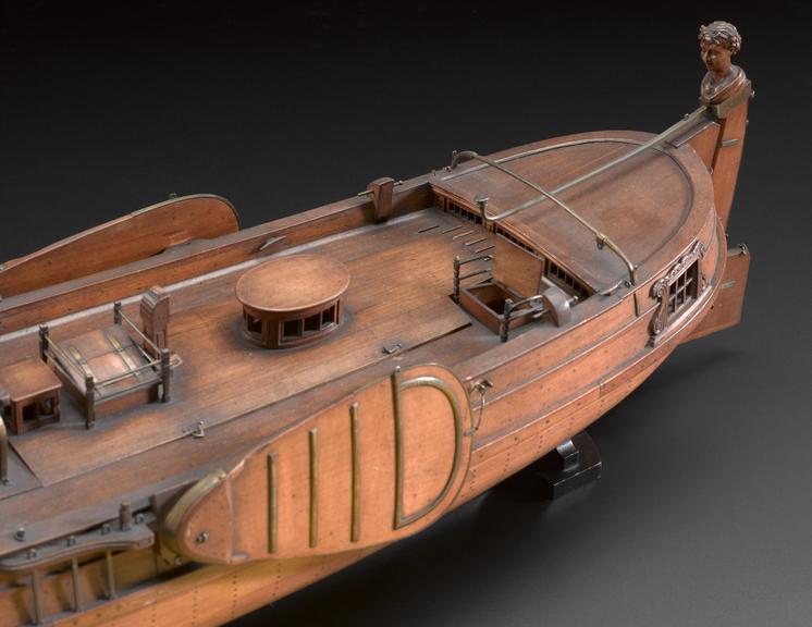 Model of a Dutch yacht of the late 18th century | Science Museum Group ...