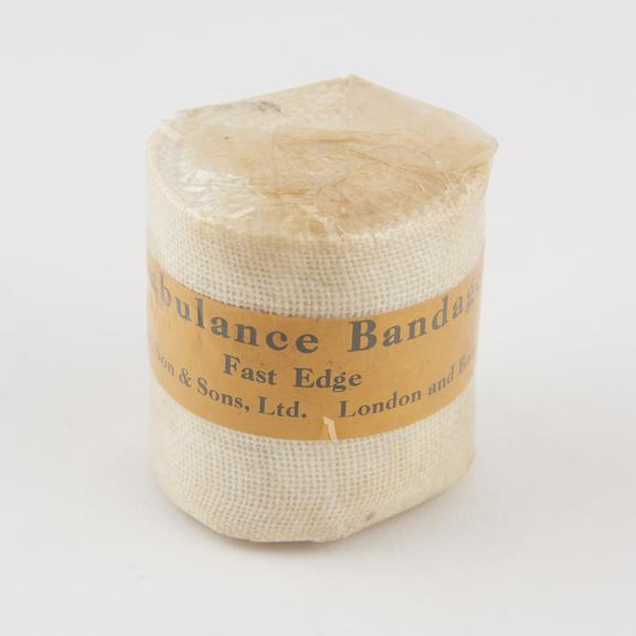 Ambulance bandage, c.1960, by Maw of Barnet