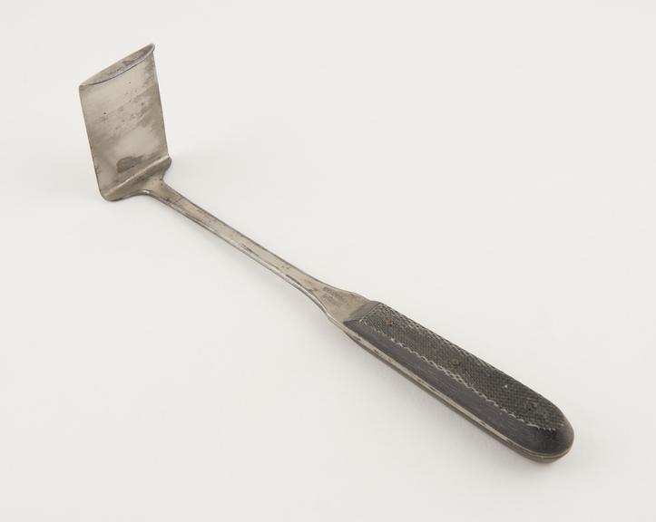 Retractor, steel and wood, possibly Morris' by Krohne and Co