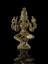 Brass figure of the hindu goddess Jagatpauri, Indian, 1801-1900