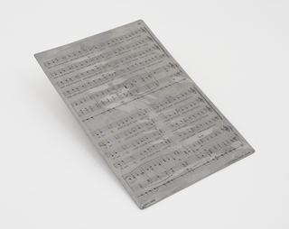 Engraved Metal Plate, Winter Celebrations