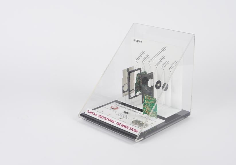 Display in perspex box