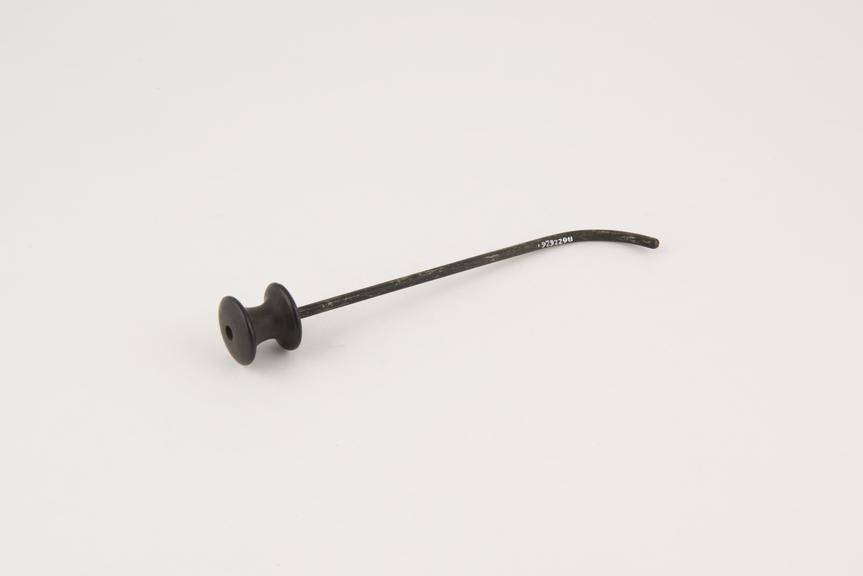 Douche, steel and ebony, 19th century, nozzle only