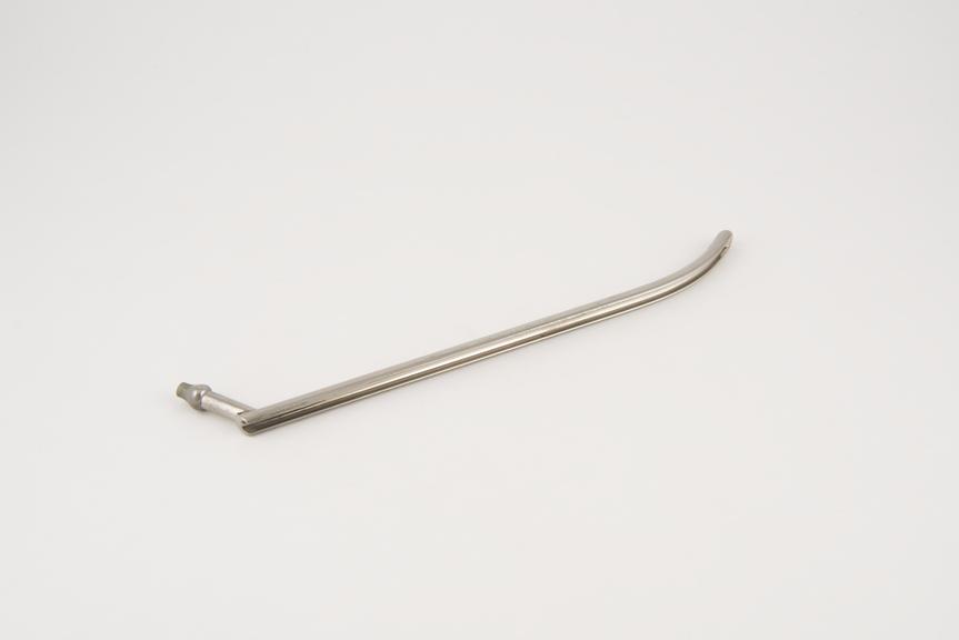 Douche, uterine, Dimmock, metal, nickel-plated, 1880-1920