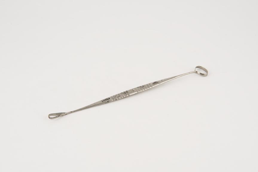 Curette, uterine, double headed, steel