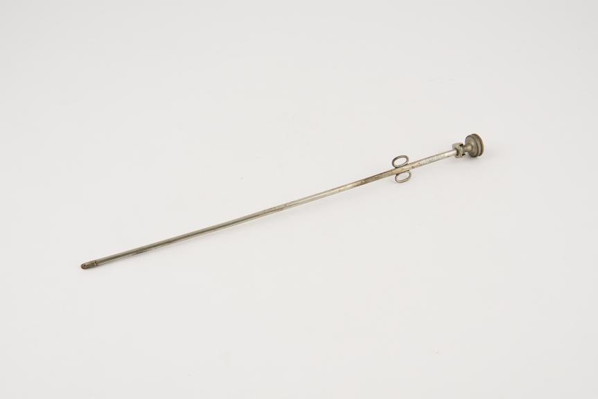 Uterine curette, Leroy D'Etoille, hinged head, steel