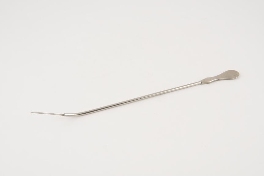 Probe, uterine, metal, nickel plated