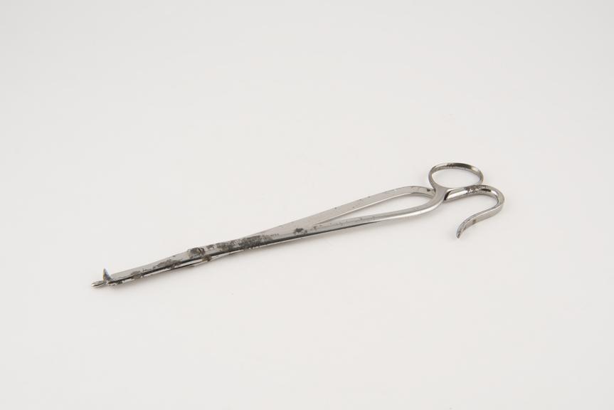 Scissors, uterine, Kuchenmeister, for dividing cervix, metal