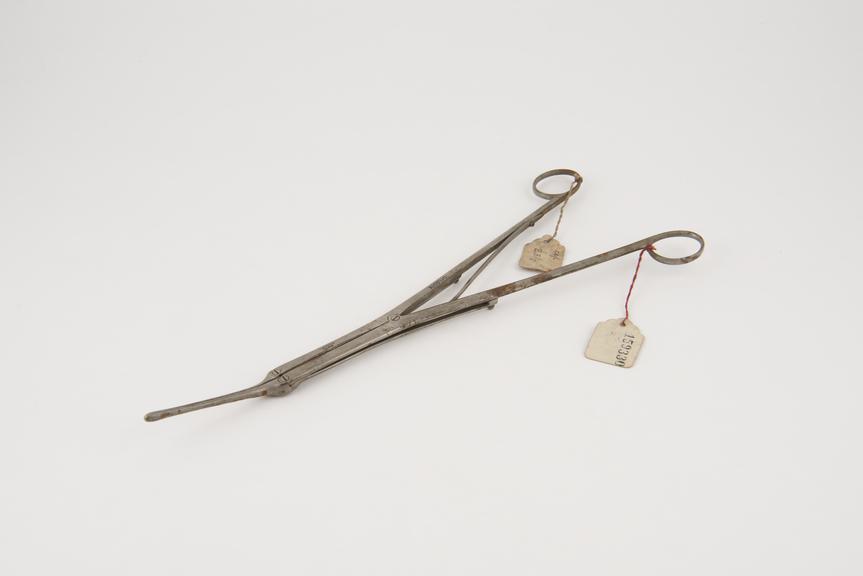 Ellinger-type uterine dilator, nickel-plated steel