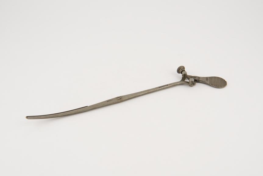 Uterine dilator, nickel-plated steel, by Aubry, France