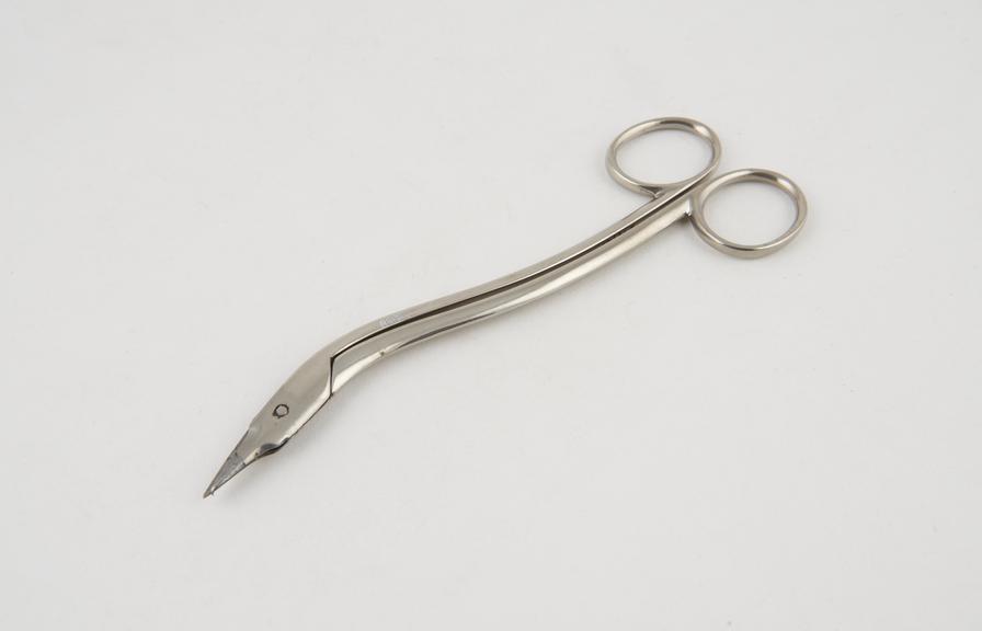 Suture scissors for suture removal, early 20th century