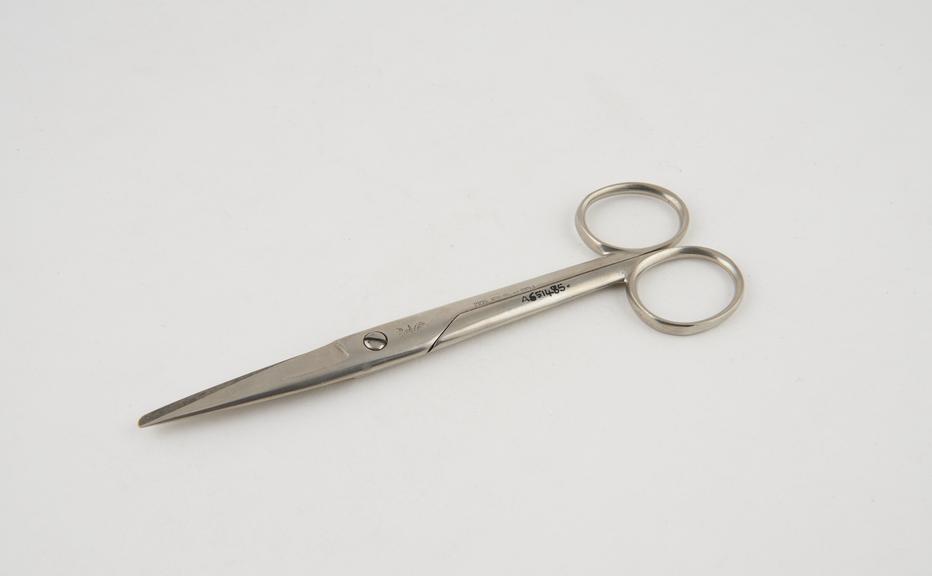 Surgical scissors, personal relic of Dr. W