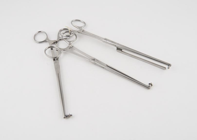 Spicer Intestinal Anastomosis clamps, stainless steel, by T.H