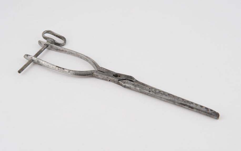 Enterotome, steel, 19th century