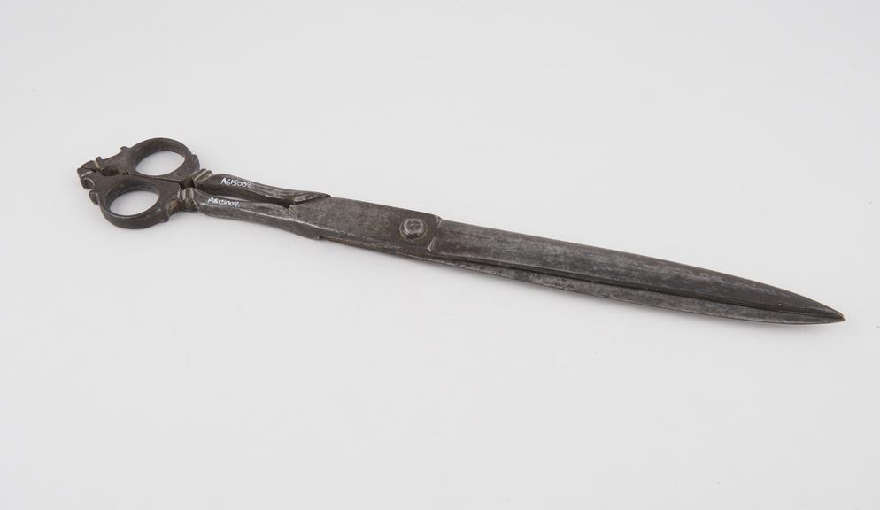 Scissors, steel, Europe, 1601-1800