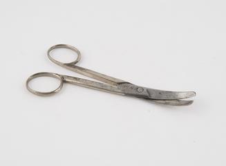 Scissors, steel, by Maw of London