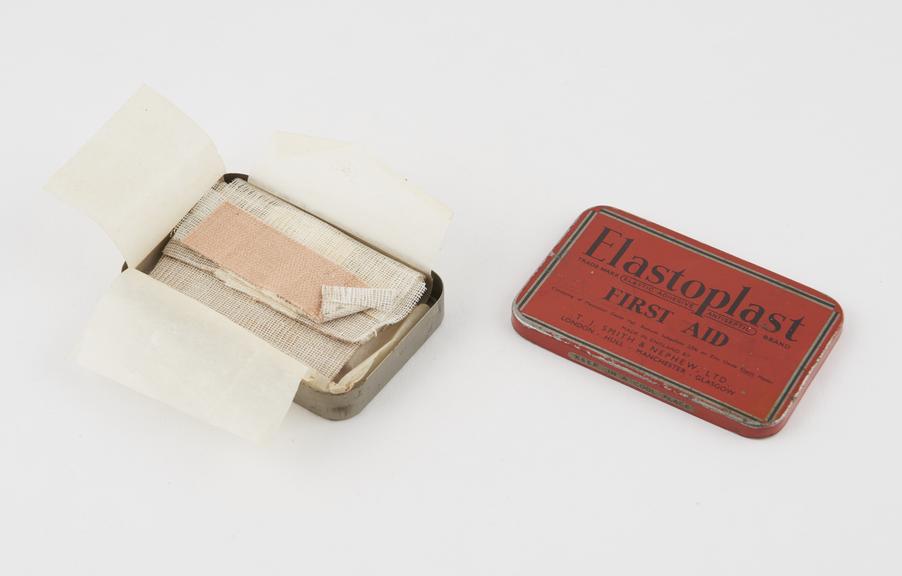 Tin of Elastoplast, by T.J