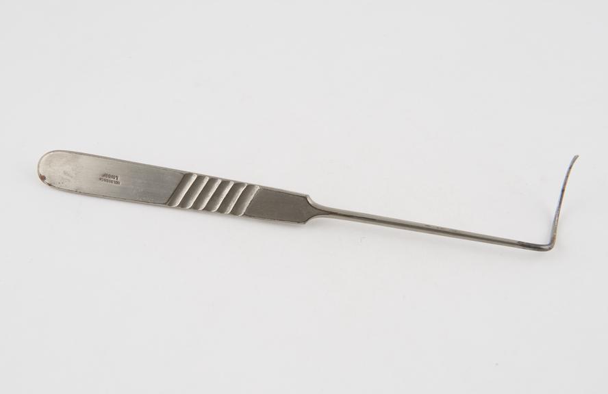 Cleft palate needle, steel, nickel plated, by Holborn Co