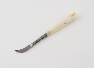 Gum lancet(?) steel and ivory, 1601-1800