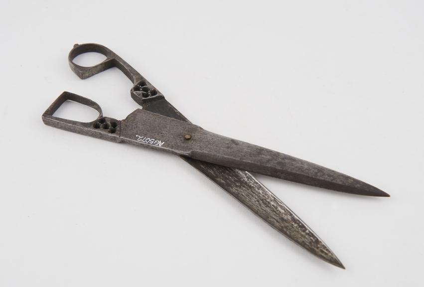 Scissors, steel, possibly North African, 1801-1900