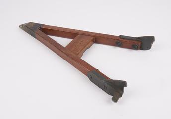Tripod leg for prismatic astrolabe, British, 1930-1939