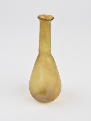 Glass flask, Roman, 151 to 300 AD