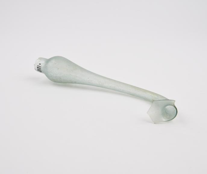 Glass vessel, possibly a breast reliever