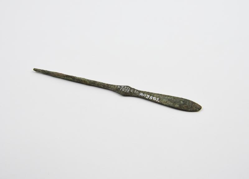 Spatula, bronze, Roman, from Sforza collection