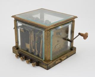Automatic cable code submarine telegraph transmitter by James White