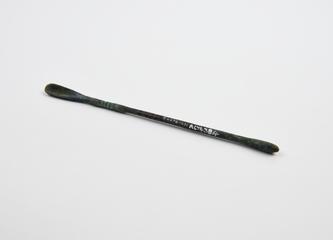 Scoop and olive-ended probe combined