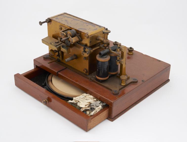 Siemen's direct writing Morse inker