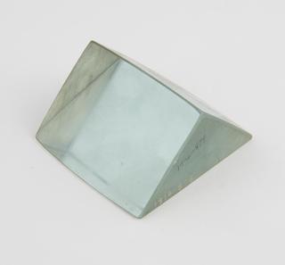 Extra glass prism, for tripod stand mounted camera obscura