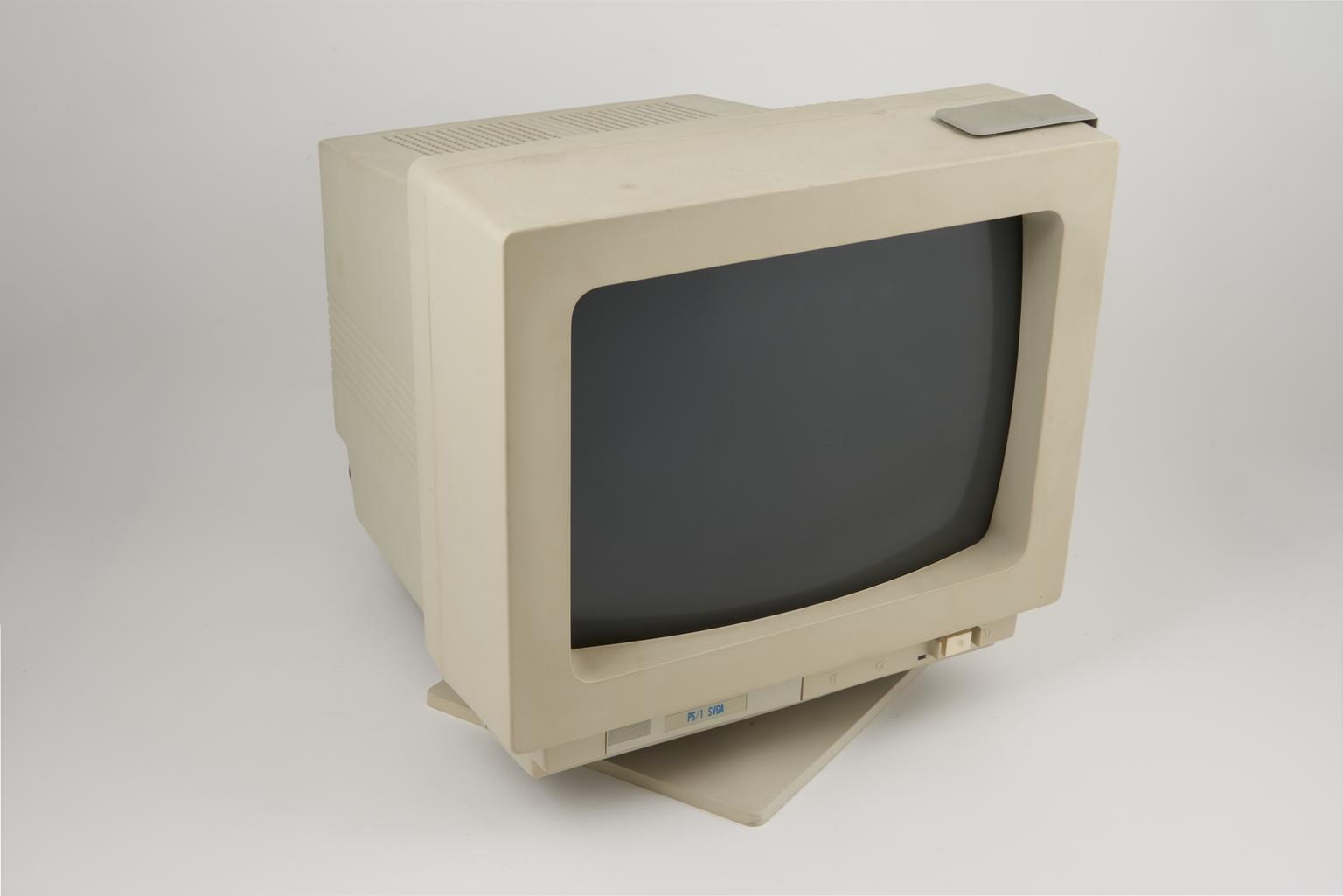 CRT Monitor for IBM PS/1 80486 sx | Science Museum Group Collection