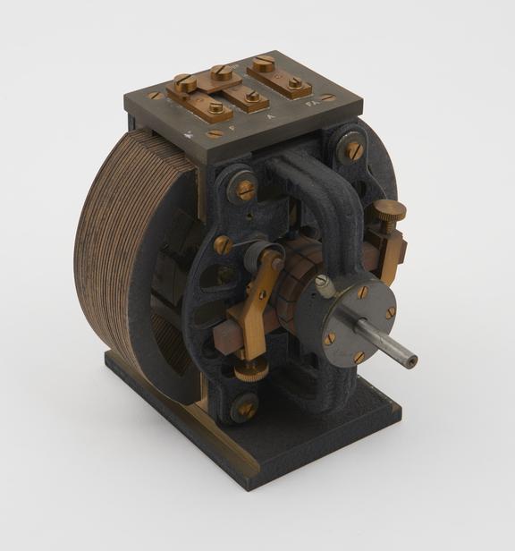 Cuitris electric motor no. 168128, by Muirhead and Co. Ltd