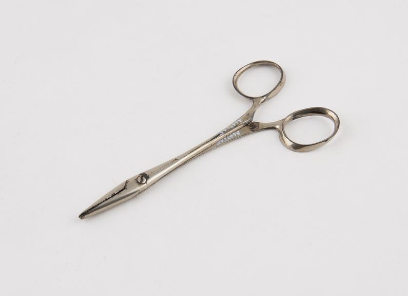 Spencer Wells artery forceps, steel, nickel plated