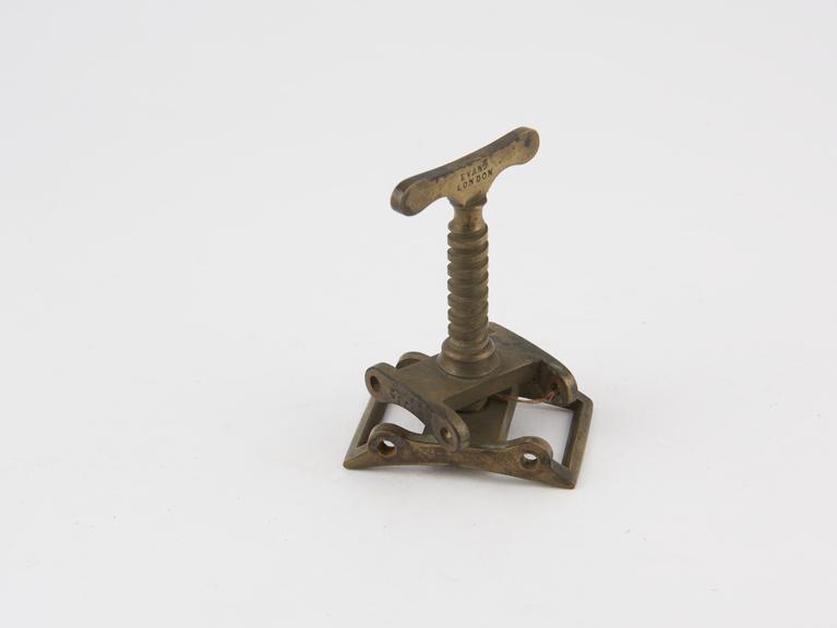 Tourniquet, brass screw only, Petit's type, by Evans, c. 1820