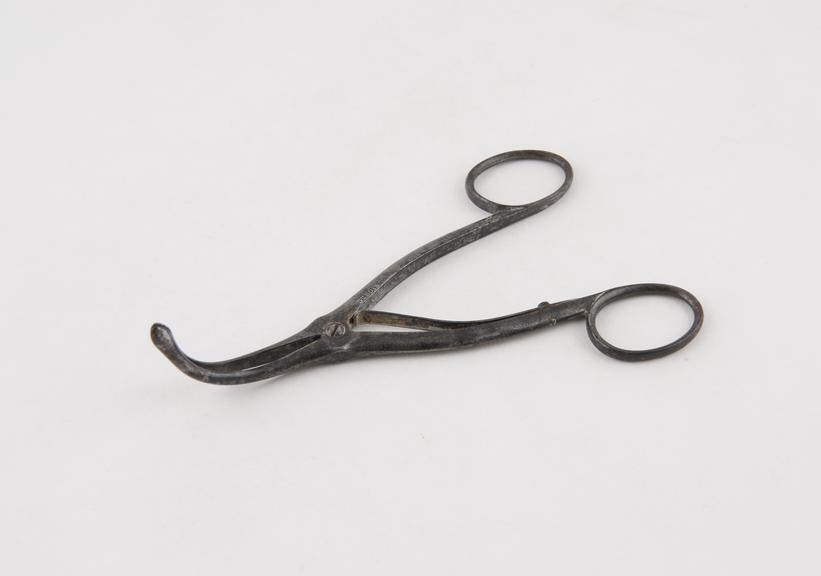 Tracheal dilator, Trousseau, steel, by Dubois, French