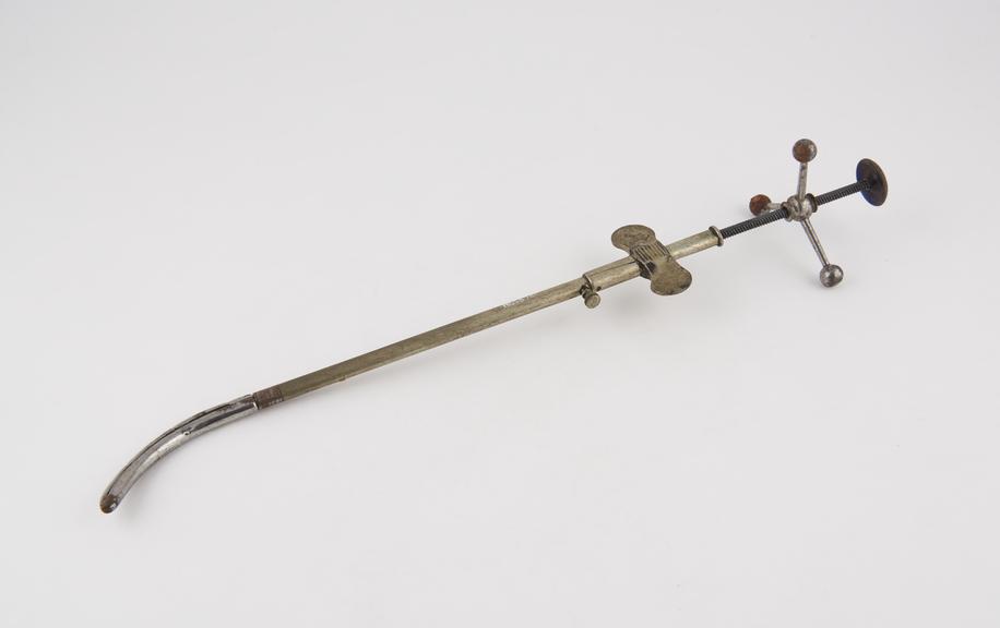 Nelaton's rectal dilator, French, 1870-1900