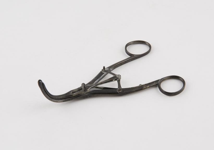 Laborde's tracheal dilator, steel, by Weiss of Londonl