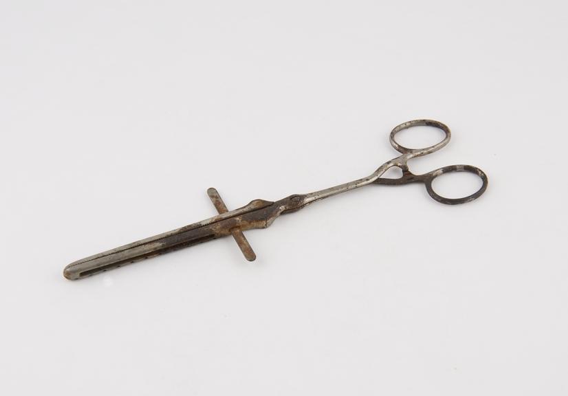 Phymosis dilator, steel, plated, by Aubry, French, 1880 to 1920