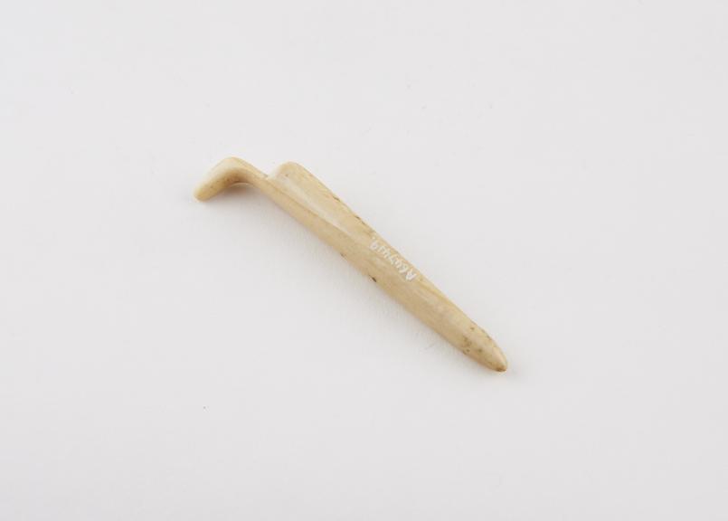 Urethral dilator, Bryant, female, ivory, probably British