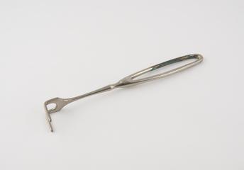 Retractor, steel, plated