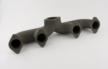 Induction manifold, unmachined casting, light alloy, 1903