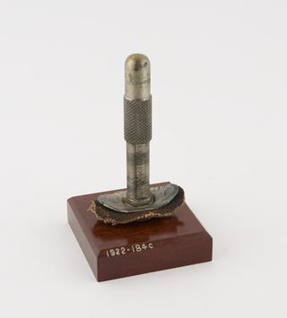 Tyre valve from Clement motor car