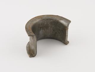 Stage of manufacture for steel-backed whitemetal