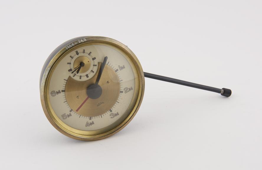 Jaeger motor car engine revolution indicator, 1938