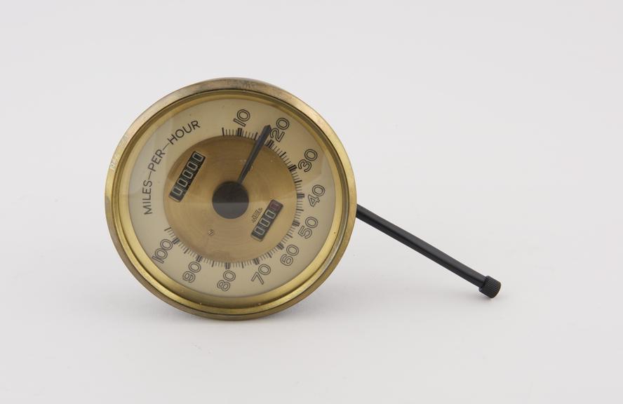 Jaeger motor car speedometer, 1938